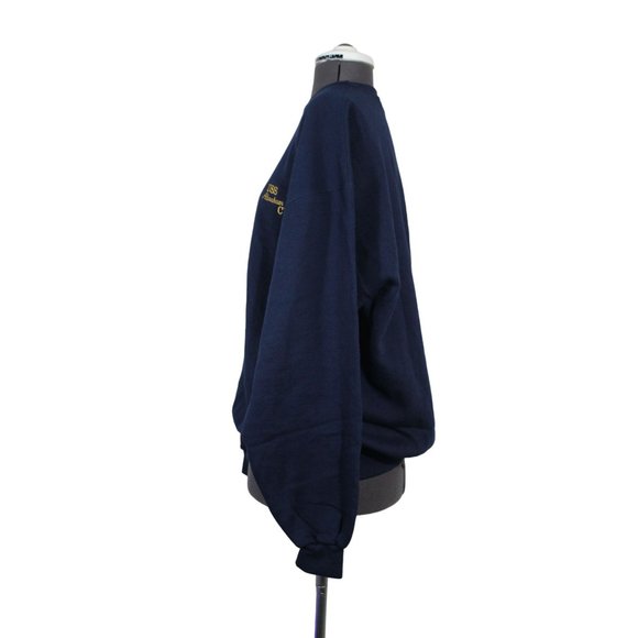 Soffe vintage crew neck fleece pullover sweatshirt USS Abraham Lincoln CVN 72 - Picture 2 of 11